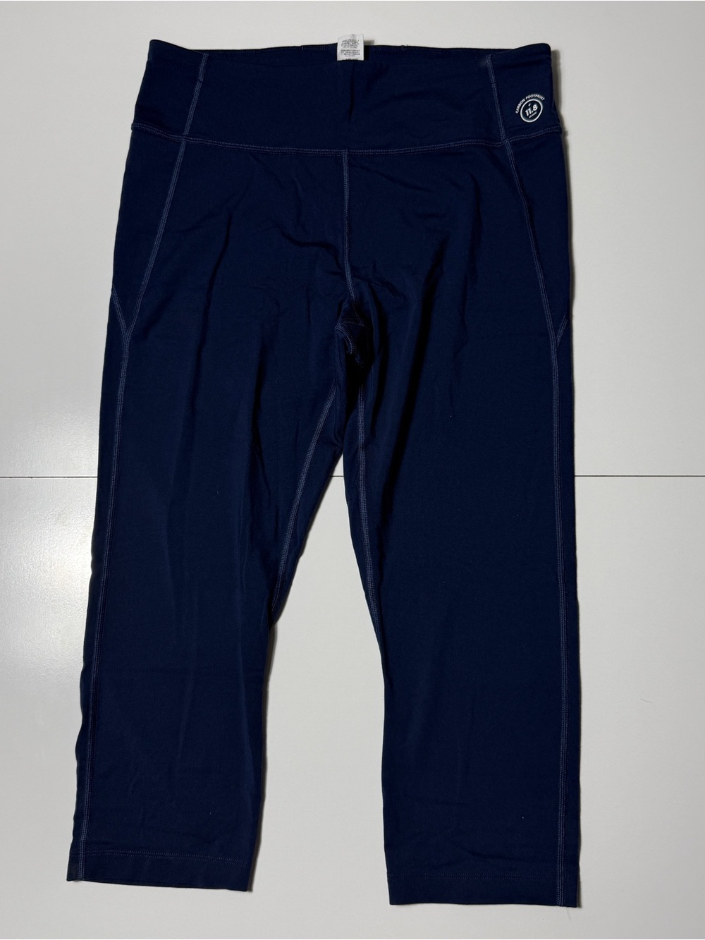 Allbirds Natural Legging Capri Women’s XL Blue Merino Wool Athletic Yoga Running
